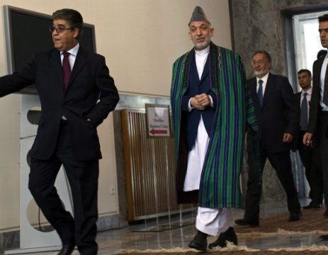 Hamid Karsai, Präsident von Afghanistan