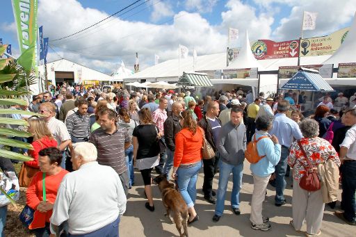 Insgesamt waren in diesem Jahr über 182.000 Besucher auf der Landwirtschaftsmesse