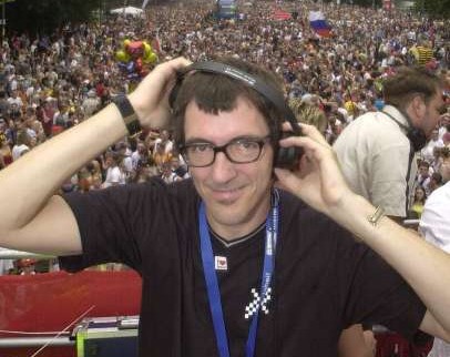 Dr. Motte: DJ und Gründer der Love Parade (Berlin im Juli 2002)