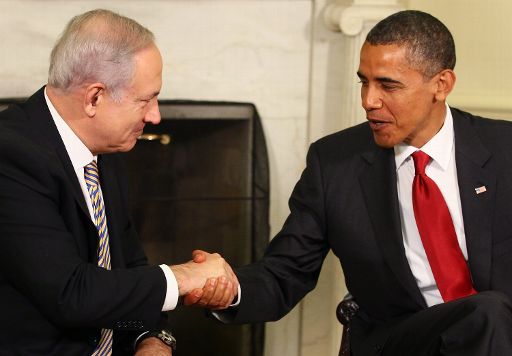 Benjamin Netanjahu und Barack Obama