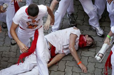 Verletzte bei erster Stierhatz in Pamplona