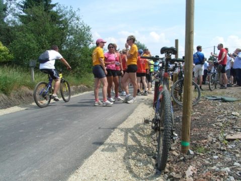 Eröffnung Ravel Weg Weismes Trois-Ponts