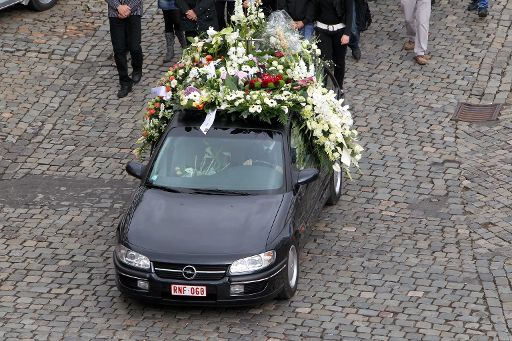Beerdigung von Alicia Damoiseaux in Stavelot