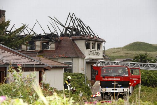 Brandstiftung auf Sylt