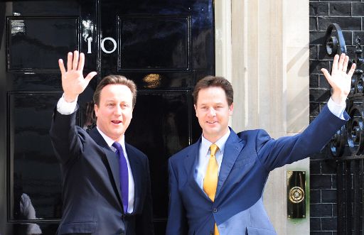 David Cameron und Nick Clegg