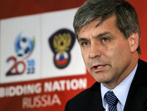 Harold Mayne-Nicholls (FIFA) in Moskau