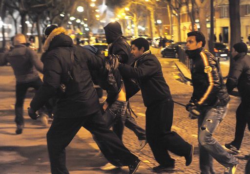 Krawalle in Paris