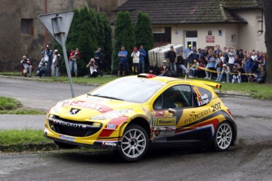 Thierry Neuville und Nicolas Klinger in Tschechien