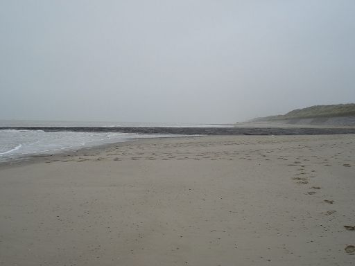 Strand zwischen Bredene und Ostende
