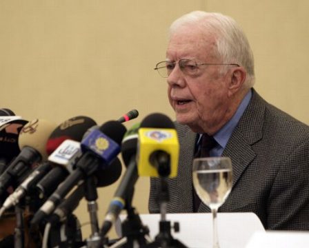 Jimmy Carter im April 2010