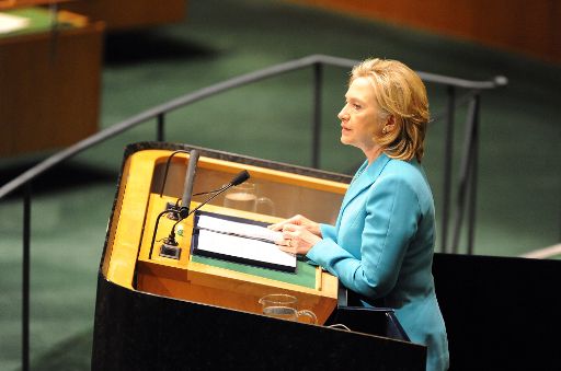 US-Außenministerin Clinton vor der UN-Vollversammlung in New York