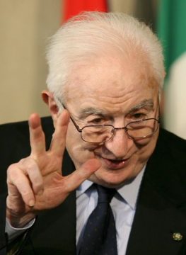 Francesco Cossiga im Mai 2008