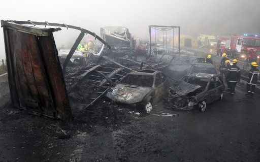 Portugal: Plötzlicher Nebel verursacht Unfälle mit Toten und Verletzten