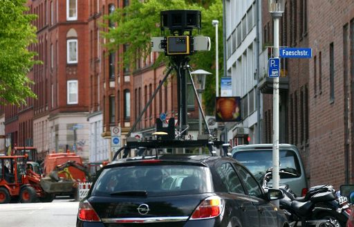 Die 'Google Street View'-Autos mit Kamera
