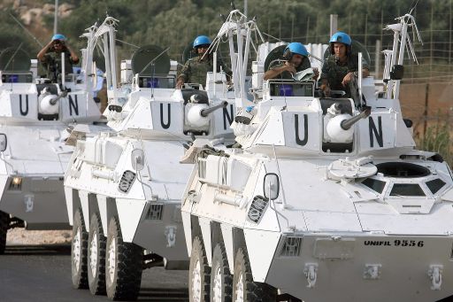 UN-Blauhelme im Konflikt zwischen Israel und dem Libanon