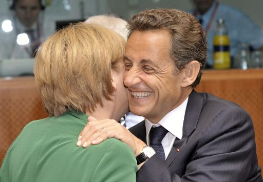 Angela Merkel und Nicolas Sarkozy am 16. September in Brüssel