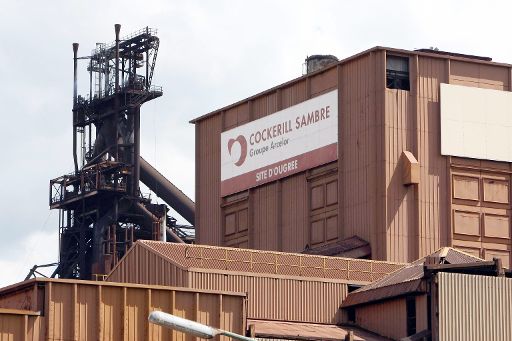 Hochofen von Arcelor-Mittal in Ougrée
