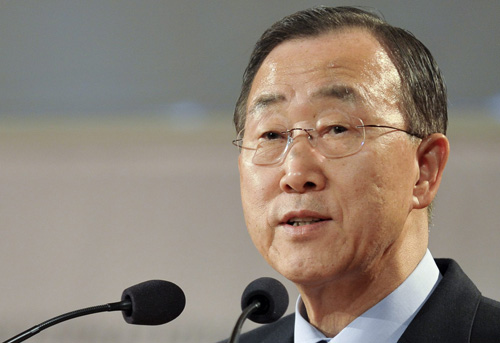 UNO-Generalsekretär Ban Ki-Moon