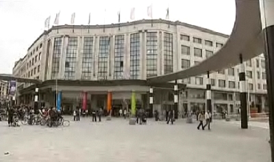 Bruxelles-Central und der neue Bahnhofsplatz wurden eingeweiht