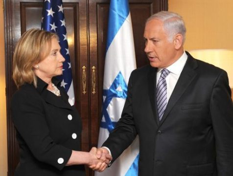 US-Außenministerin Hillary Clinton hatte Benjamin Netanyahu und die anderen Teilnehmer bereits am Dienstag zu Vorbereitungstreffen empfangen