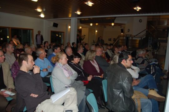 Reges Interesse bei der Debatte im Funkhaus