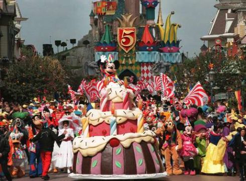 Eurodisney in Paris plant den Ausbau - acht Milliarden Euro Investitionen