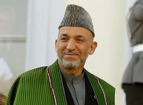 Afghanistans Präsident Hamid Karsai