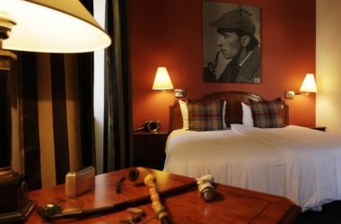 Krimi Hotel Hillesheim: Zimmer "Sherlock"