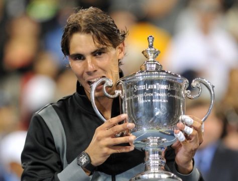 Der Spanier Rafael Nadal ist Sieger der US Open 2010