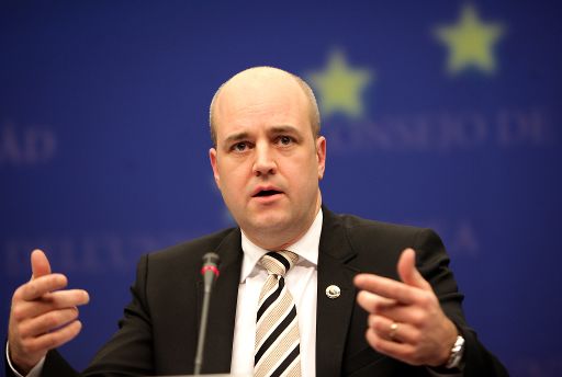 Schwedens Ministerpräsident Fredrik Reinfeldt