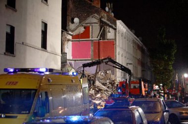 Explosion in Schaerbeek - Drei Häuser eingestürzt