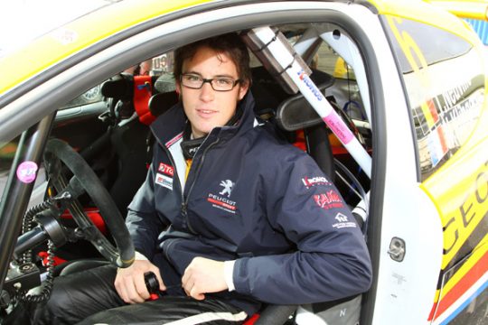 Thierry Neuville im Peugeot 207 S2000 bei der IRC-Rallye von Schottland