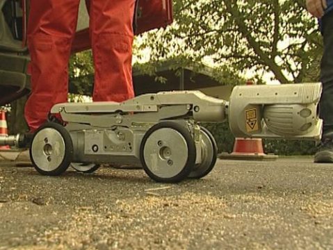 Kanalisationsarbeiten in Raeren mit neuer Technik