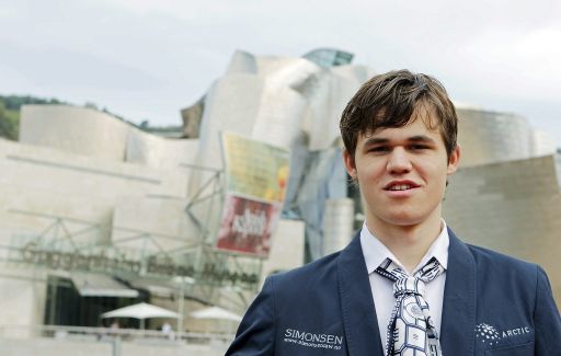 Magnus Carlsen in Bilbao