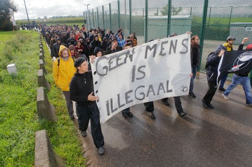 No border - Demo in Steenokkerzeel