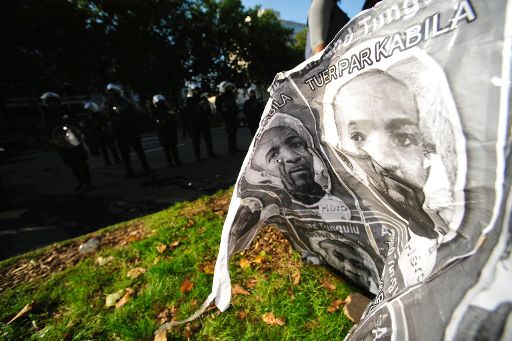 Auch am 9. Oktober demonstrierten Kongolesen in Brüssel gegen die Regierung in Kinshasa