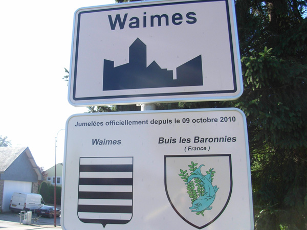 Weismes und Buis-les-Baronnies (F) sind Partnergemeinden