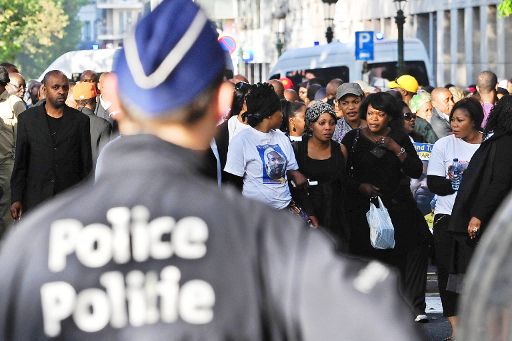 Anti-Kabila-Demo in Brüssel