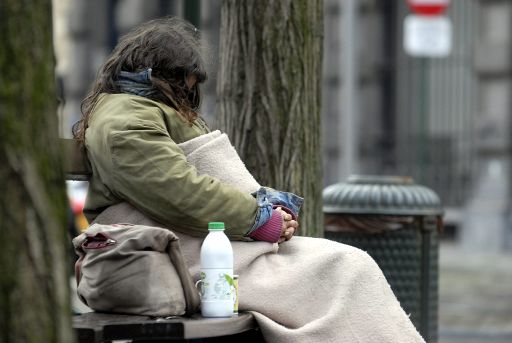 Armut in Belgien: Obdachlose in Brüssel
