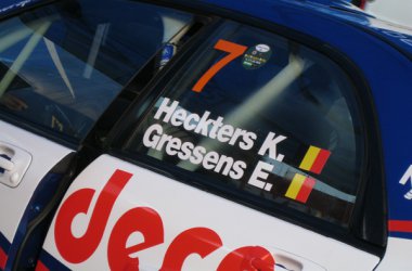 Rallyezentrum am Morgen: Kurt Heckters' Subaru WRC