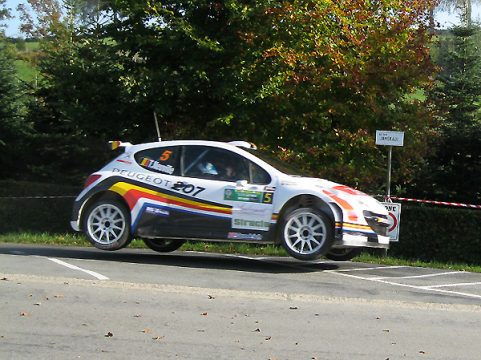 East Belgian Rallye: Thierry Neuville fliegt auf Rang zwei (WP7 - Weywertz)