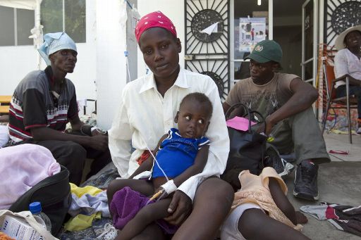 Cholera-Ausbruch in Haiti: Die Zahl der Infizierten stieg auf über 3600