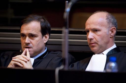 Jean-Philippe Mayence and Pierre Huet: Die Anwälte von Léopold Storme nach der Urteilsverkündung