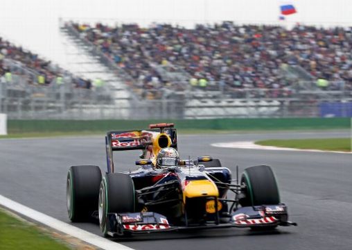 Red Bull-Pilot Sebastian Vettel sichert sich die erste Pole in Südkorea