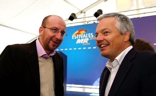 Charles Michel und Didier Reynders