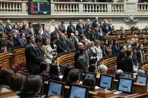 Das Parlament in Lissabon