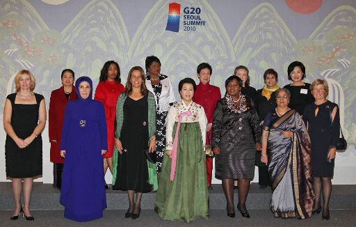 Die First Ladies des G-20-Gipfels