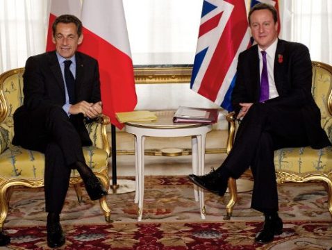 Nicolas Sarkozy und David Cameron