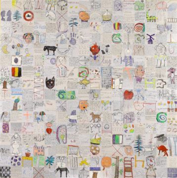 Werk des Flämischen Künstlers Christian Silvain