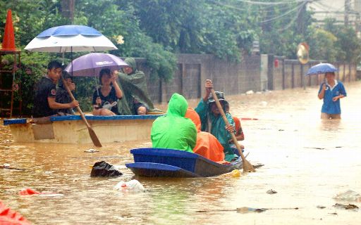 Überschwemmungen in Thailand